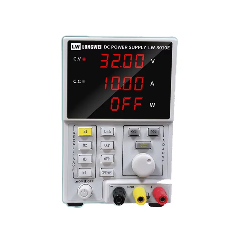 High Precision Dc Power Supply 30V 10A - Alimentatore DC regolabile da 30V 10A,