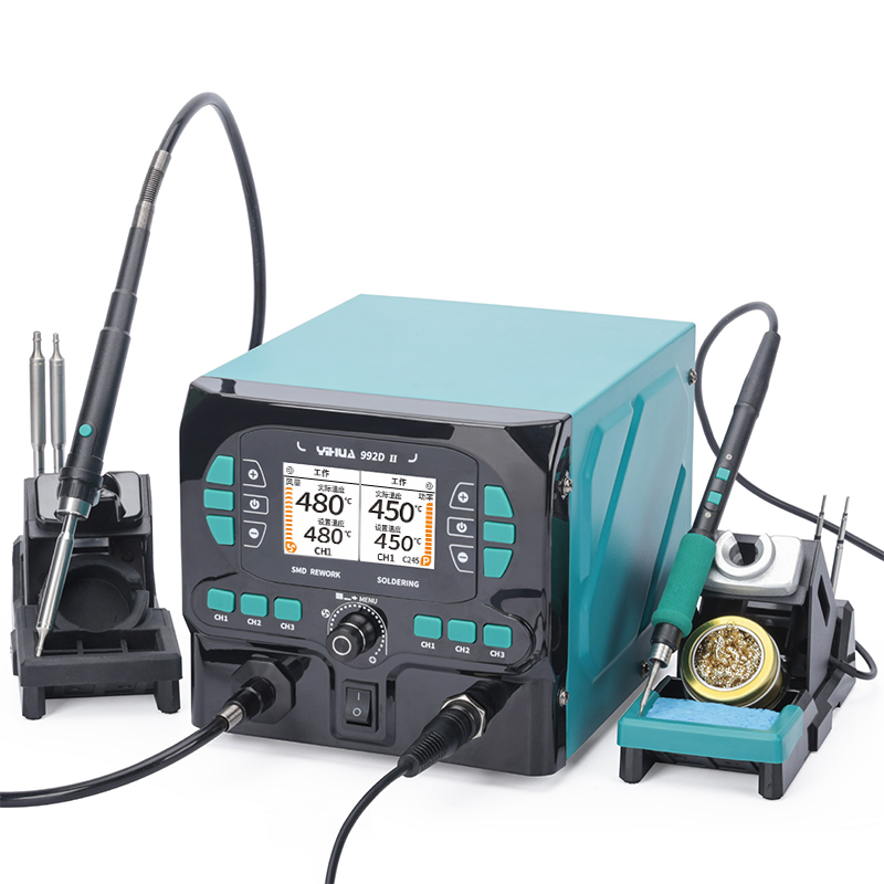 C210 Precision Soldering Station - YIHUA 992D-II Stazione di Rilavorazione con