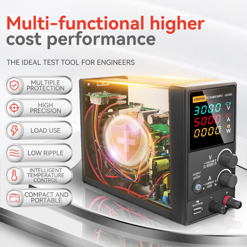 LODESTAR Alimentatore DC Regol - High Precision Dc Power Supply 30V 10A recensione e prezzo