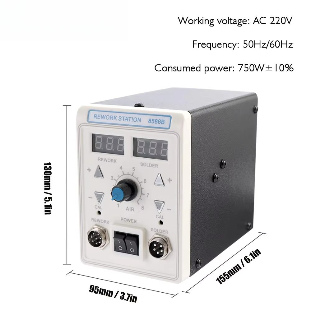 Stazione di Saldatura e Dissal - 2 In 1 Soldering Rework Station 750W recensione e prezzo