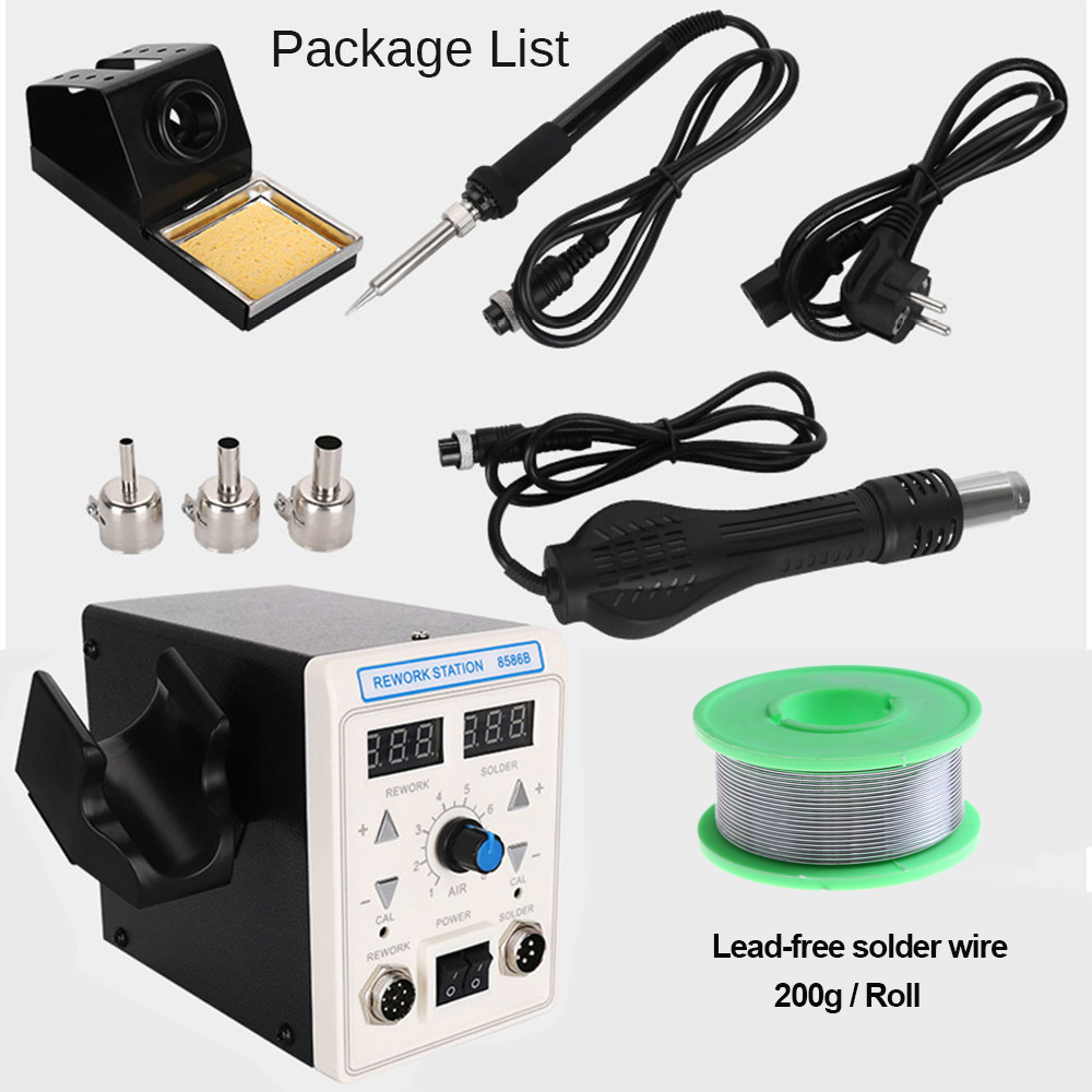 Stazione di Saldatura e Dissal - 2 In 1 Soldering Rework Station 750W recensione e prezzo
