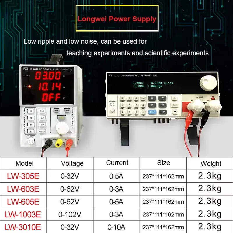 Alimentatore DC regolabile da  - High Precision Dc Power Supply 30V 10A recensione e prezzo