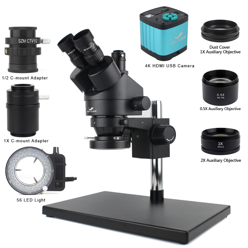 Telefono PCB Saldatura Laborat - Simul-Focal Industrial Microscope 4K Hdmi recensione e prezzo
