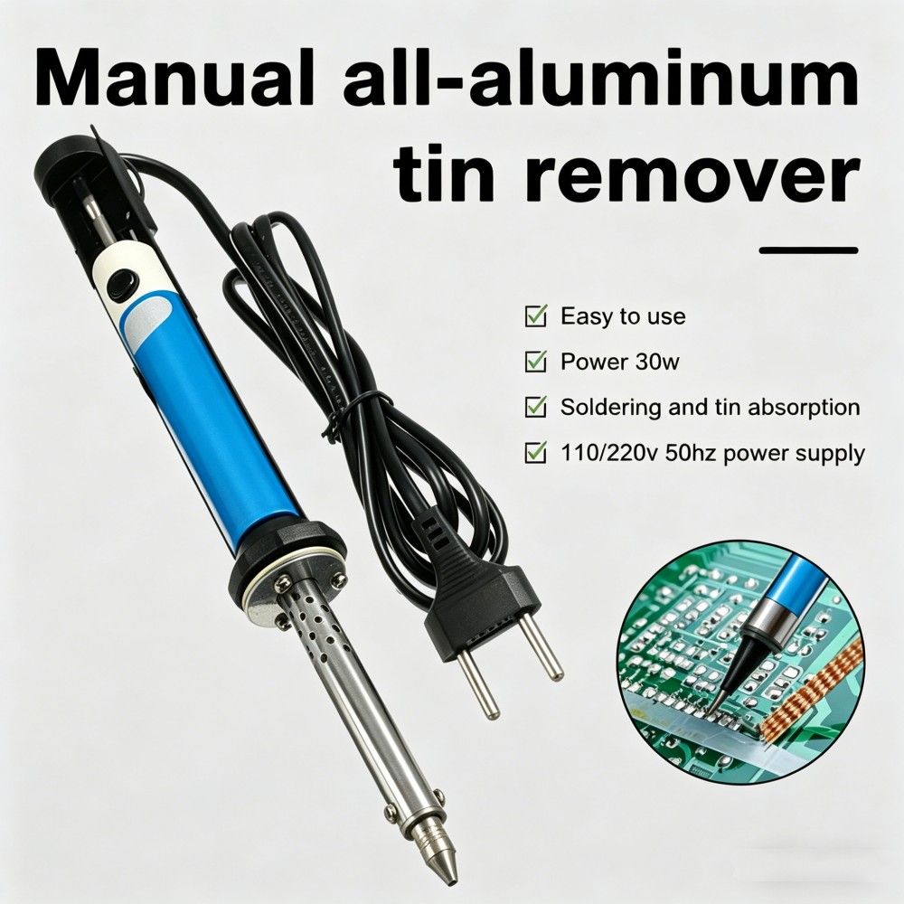 Penna Dissaldante Elettrica AC - Desoldering Pump Electric Vacuum Station recensione e prezzo