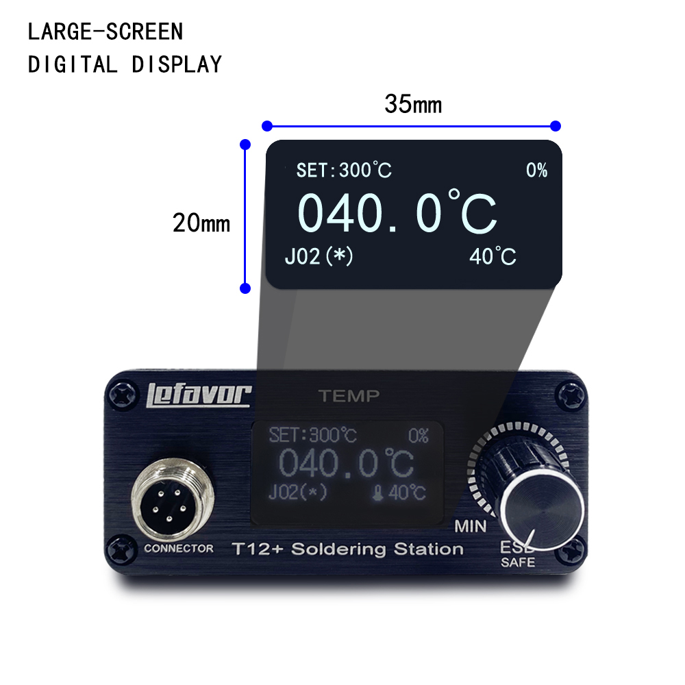 Stazione di saldatura T12 + Sa - T12 Soldering Station Oled recensione e prezzo